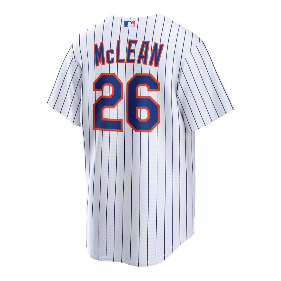 Nolan McLean New York Mets Home Replica Jersey - White