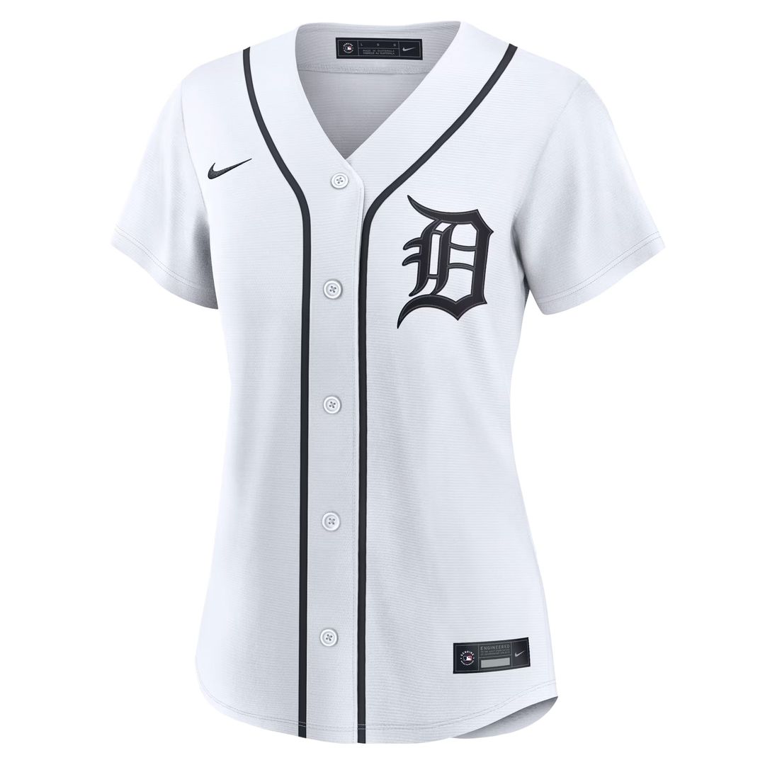 Riley Greene Detroit Tigers Women's Home Replica Jersey - White