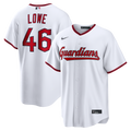 Nathaniel Lowe Cleveland Guardians Home Replica Jersey - White