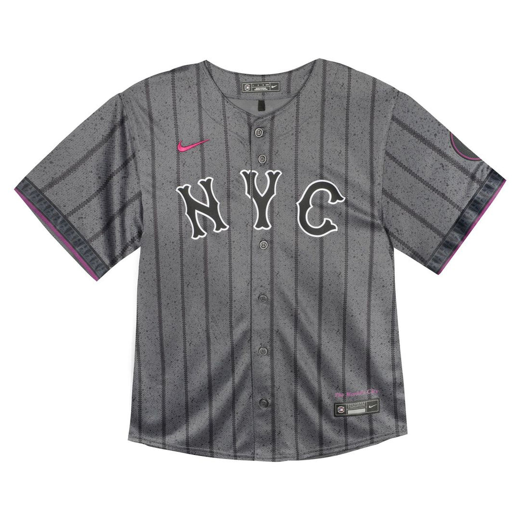 New York Mets Infant 2024 City Connect Limited Jersey - Gray