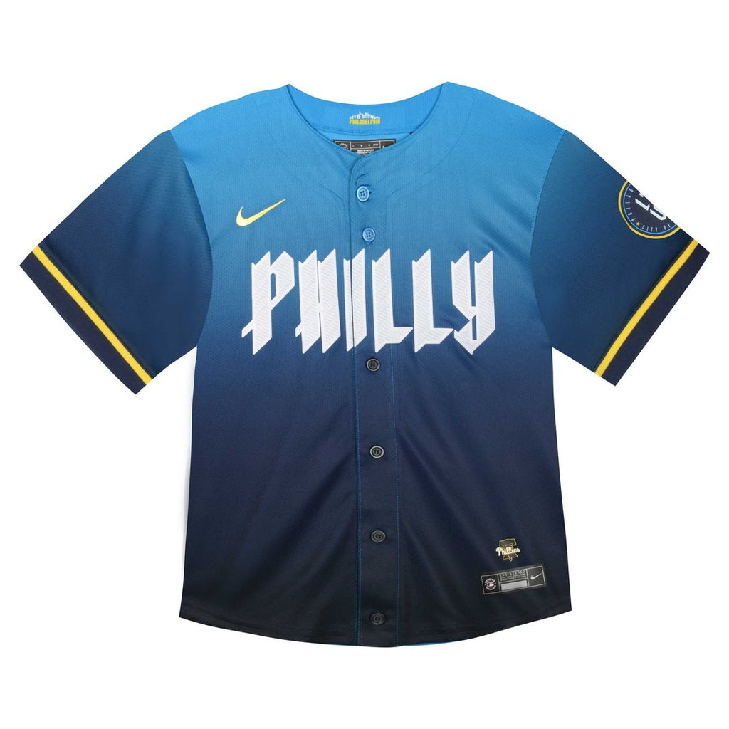Bryce Harper Philadelphia Phillies Toddler 2024 City Connect Limited Player Jersey - Blue