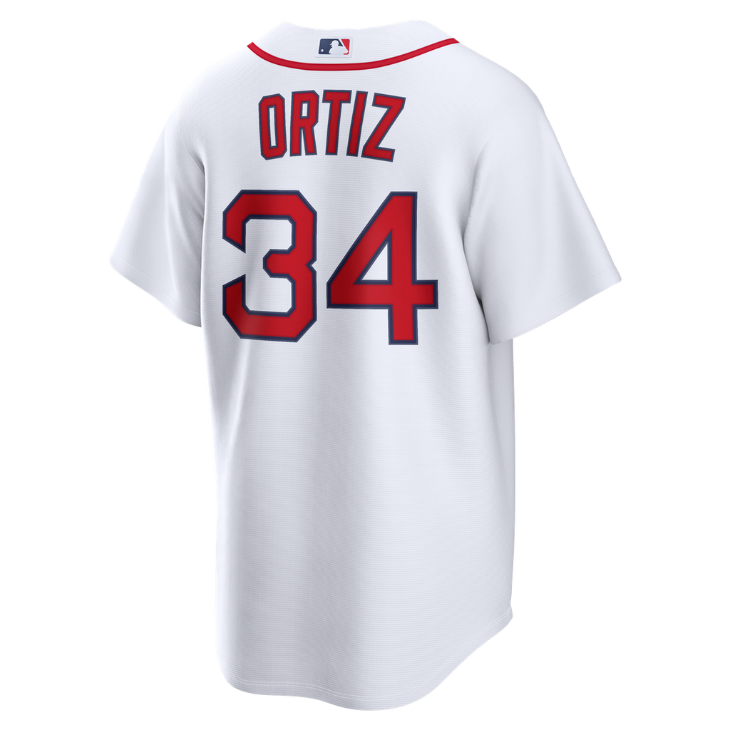 David Ortiz Boston Red Sox Replica Jersey - White