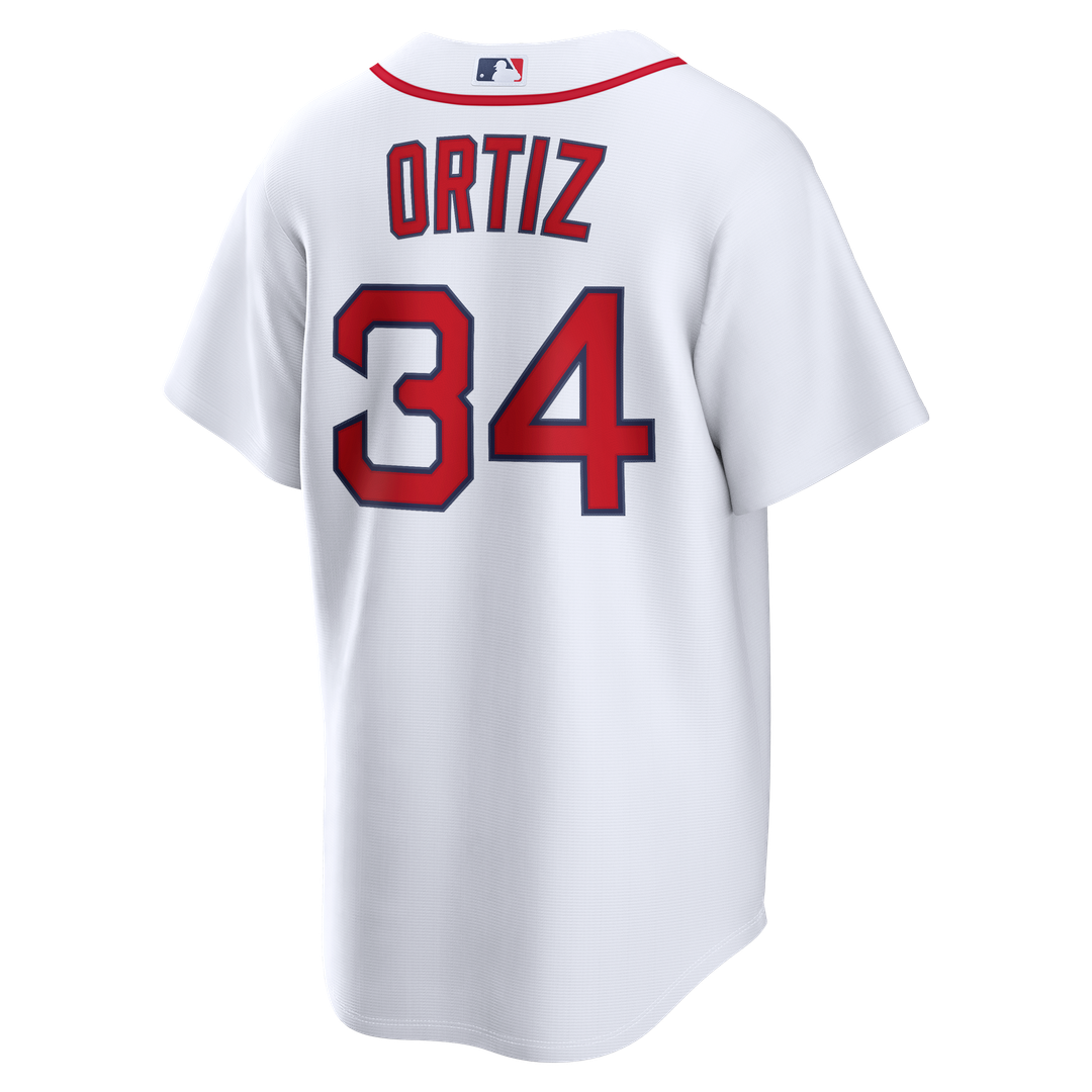 David Ortiz Boston Red Sox Replica Jersey - White