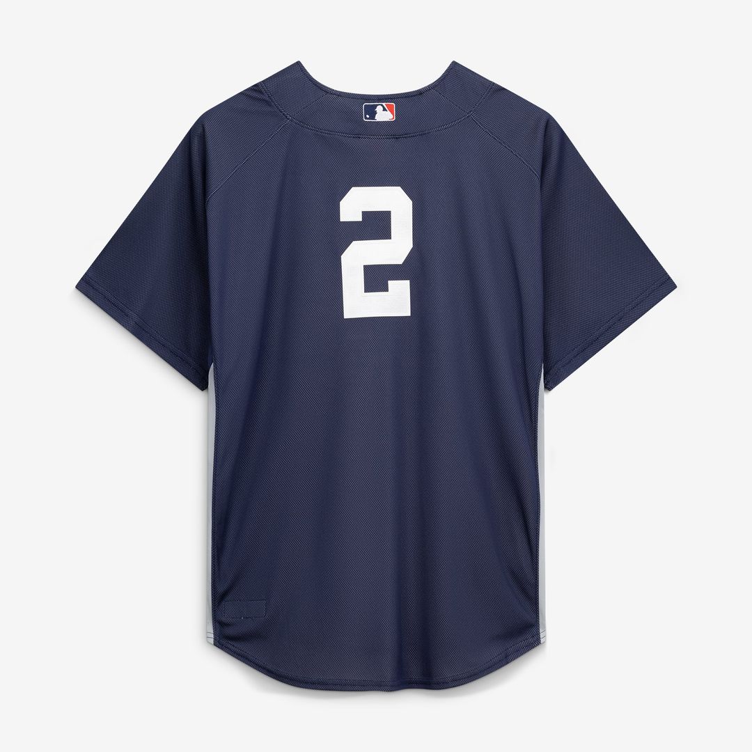 Derek Jeter New York Yankees Authentic Batting Practice Jersey - Navy