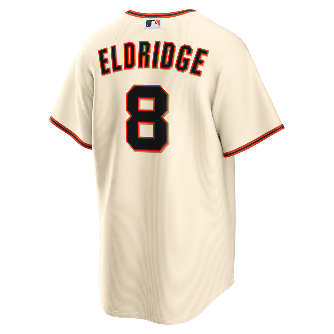 Bryce Eldridge San Francisco Giants Home Replica Jersey - Cream