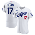 Shohei Ohtani Los Angeles Dodgers Home Authentic Sponsor Patch Jersey - White