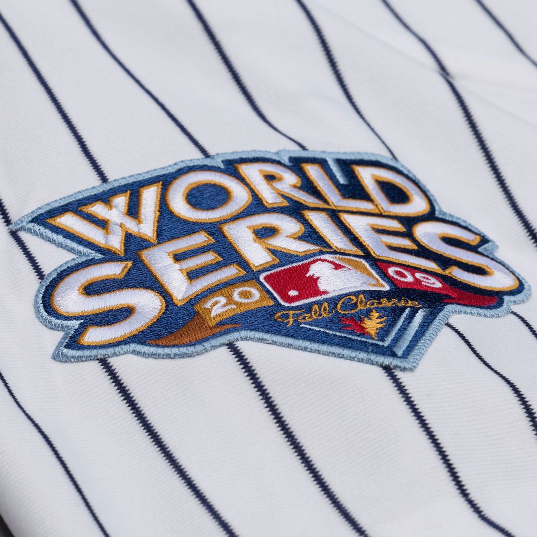 CC Sabathia New York Yankees 2009 Cooperstown Collection Authentic Jersey - White