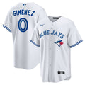 Andres Gimenez Toronto Blue Jays Home Replica Jersey - White