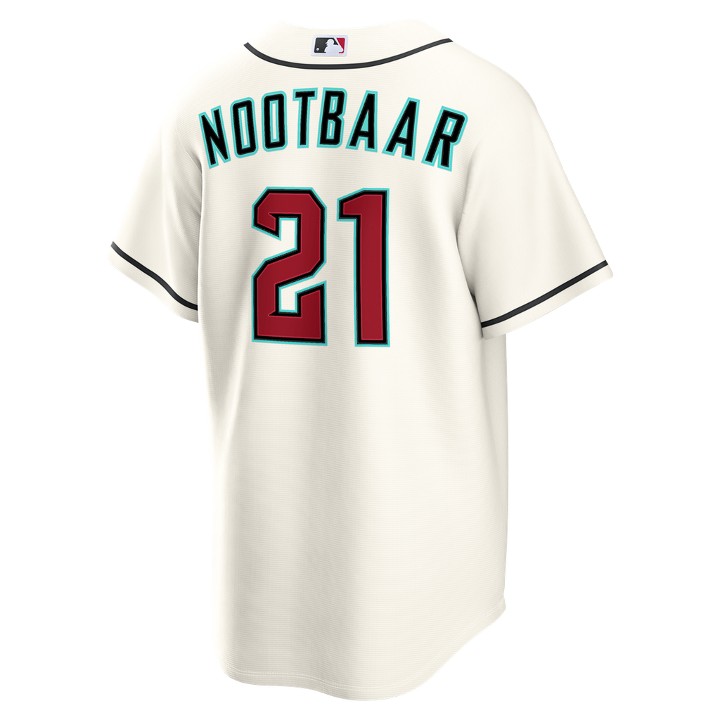 Lars Nootbaar Arizona Diamondbacks Home Replica Jersey - Cream