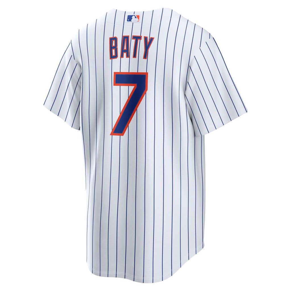 Brett Baty New York Mets Home Replica Jersey - White
