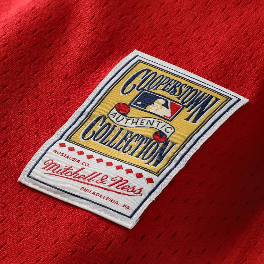 Johnny Bench Cincinnati Reds Cooperstown Collection Big & Tall Mesh Batting Practice Jersey - Red