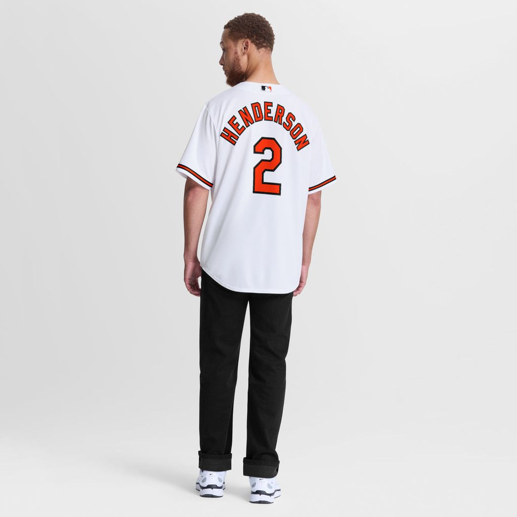 Gunnar Henderson Baltimore Orioles Home Replica Jersey - White