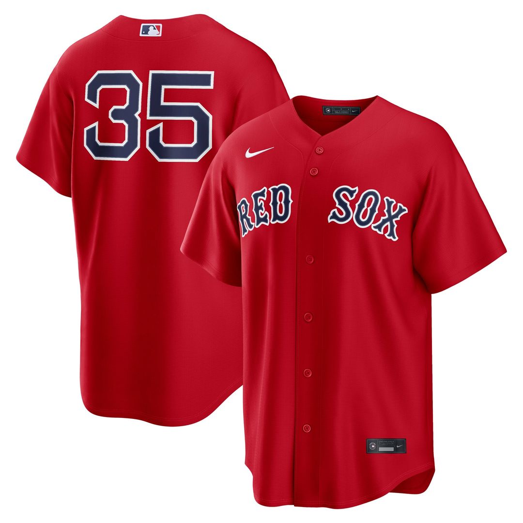 Garrett Crochet Boston Red Sox Alternate Replica Jersey - Red