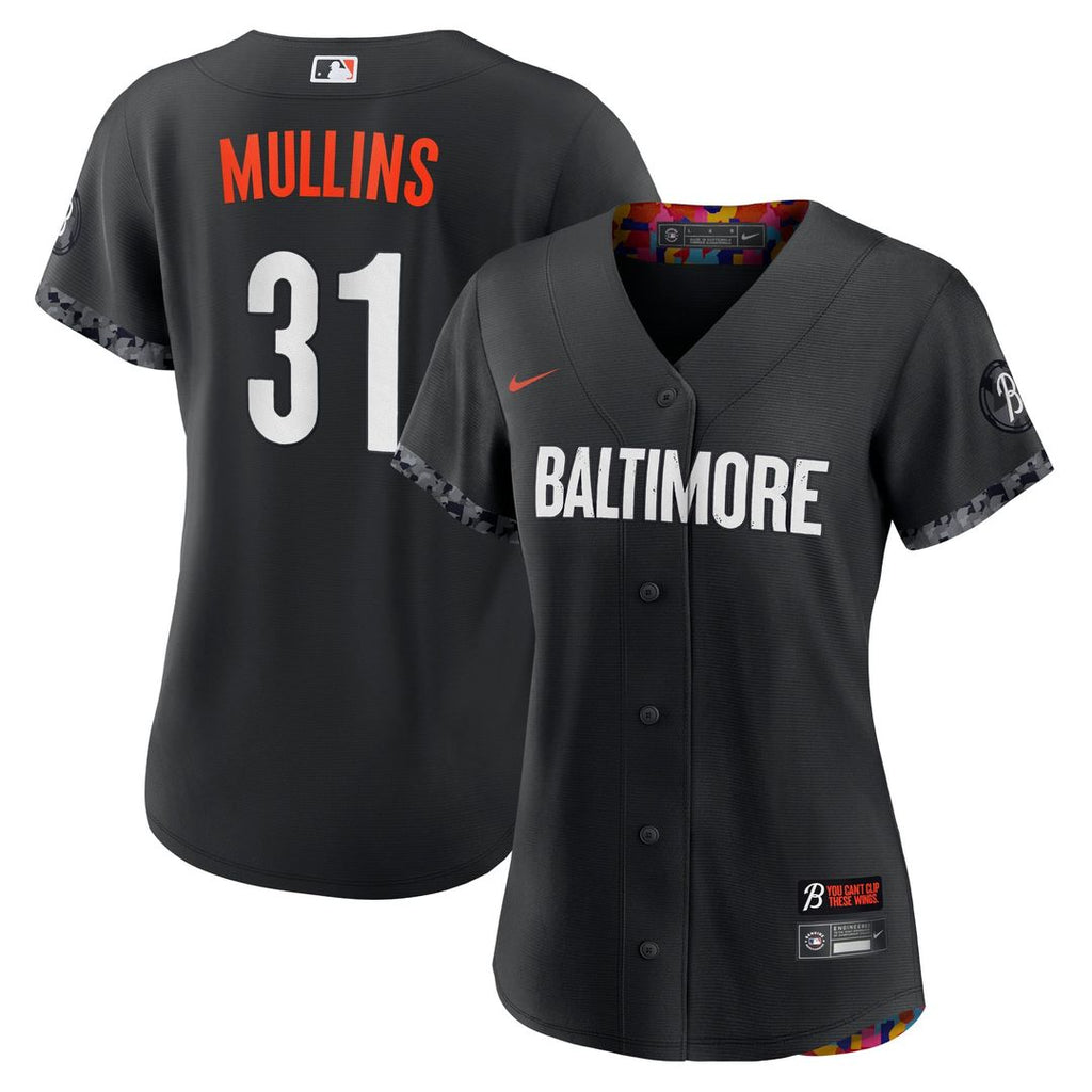 Cedric Mullins Baltimore Orioles Women's City Connect Replica Player Jersey - Black