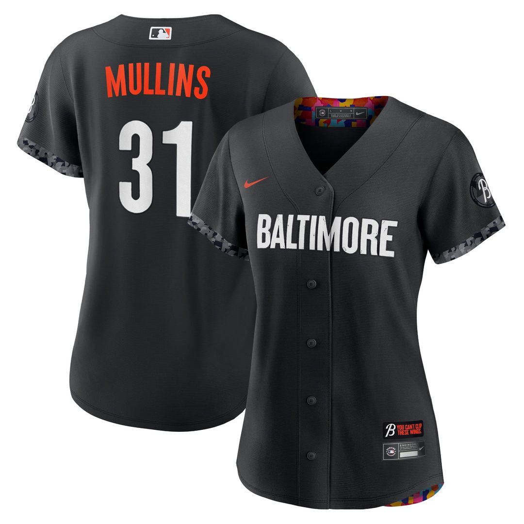Cedric Mullins Baltimore Orioles Women's City Connect Replica Player Jersey - Black