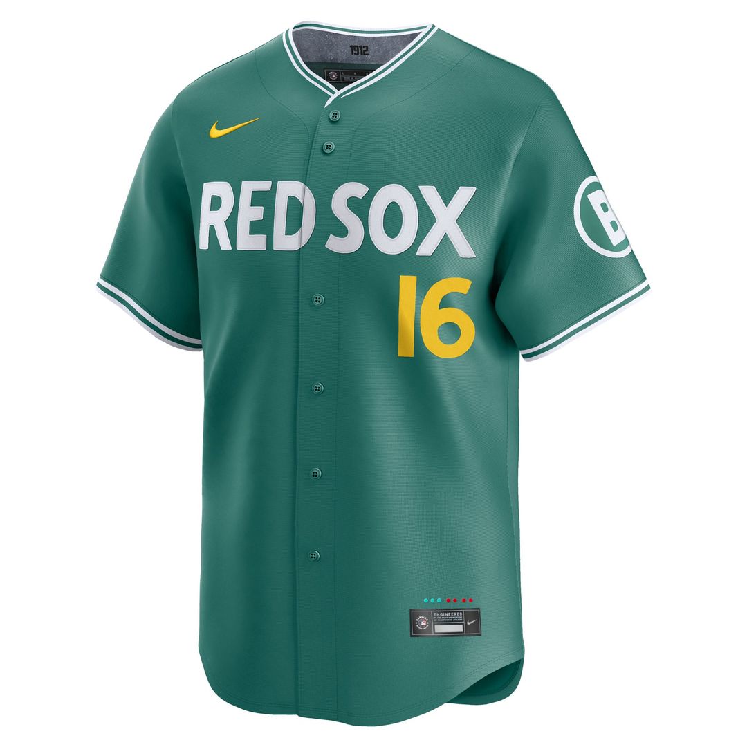 Jarren Duran Boston Red Sox 2025 City Connect Limited Player Jersey - Green