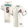 Alek Thomas Arizona Diamondbacks Home Limited Player Jersey - Cream