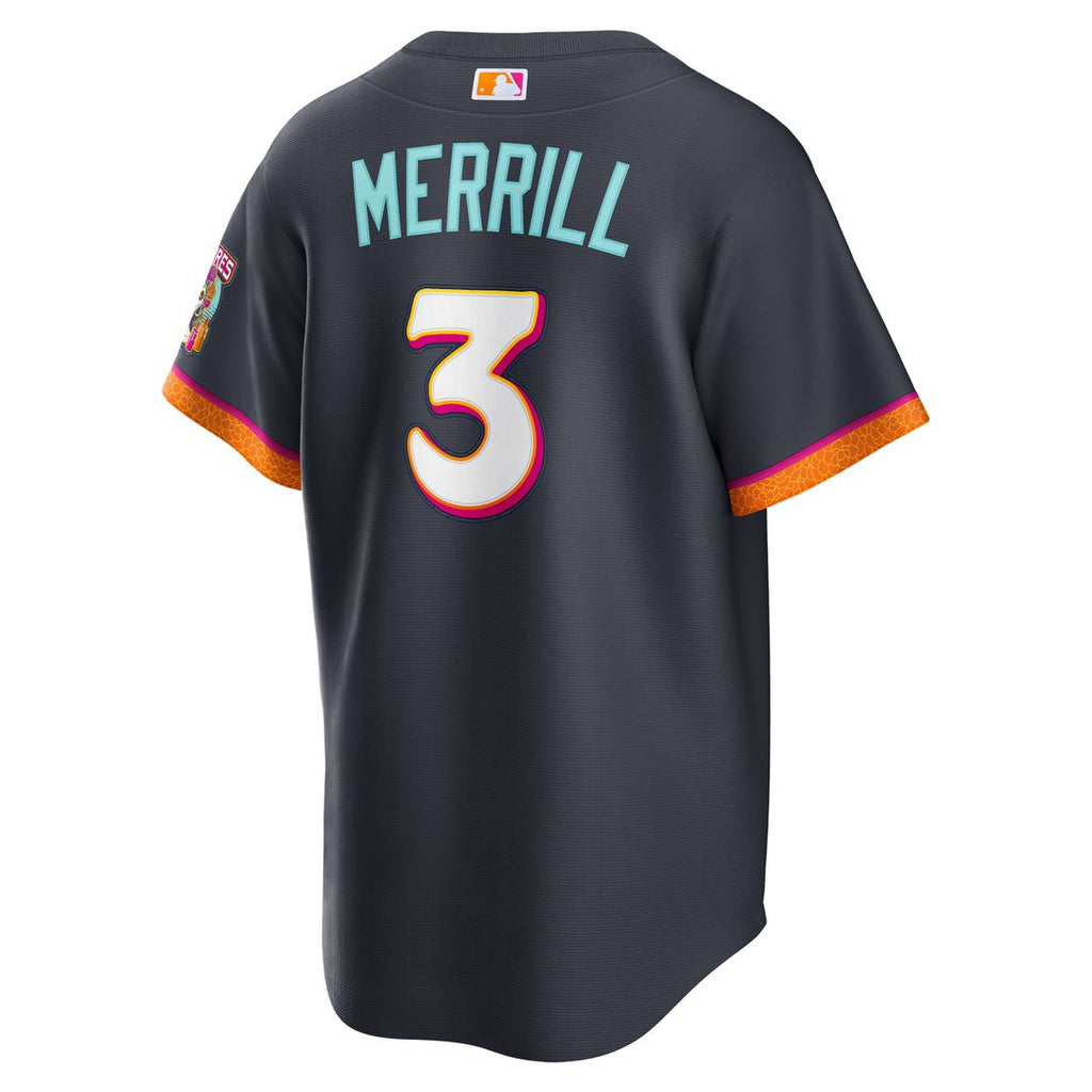 Jackson Merrill San Diego Padres 2026 City Connect Stadium Jersey - Obsidian