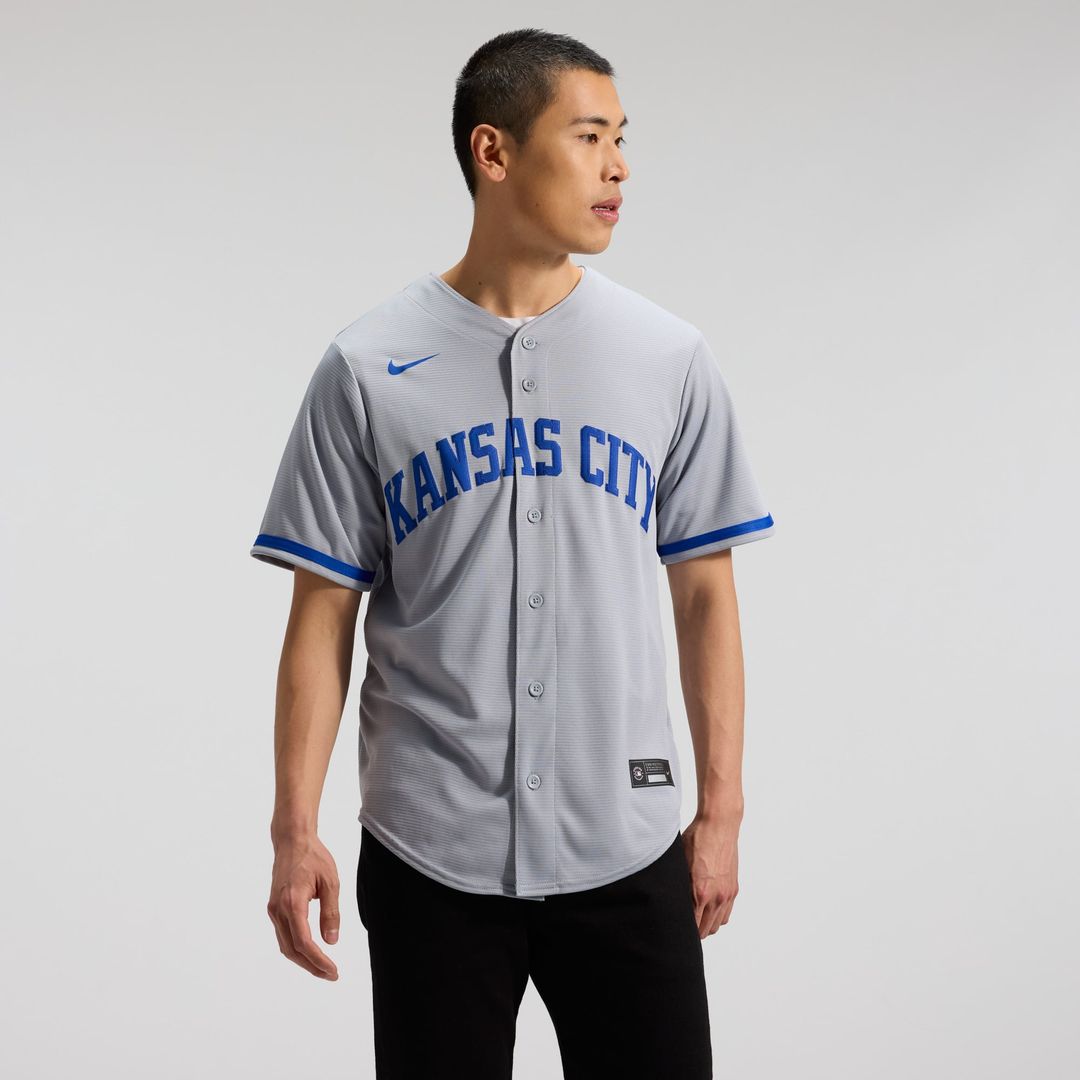 Bobby Witt Jr. Kansas City Royals Road Replica Jersey - Gray
