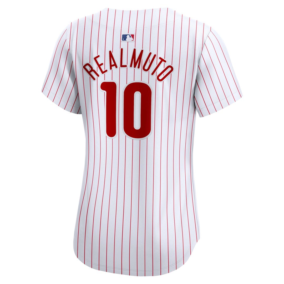 J.T. Realmuto Philadelphia Phillies Women's Home Limited Player Jersey - White
