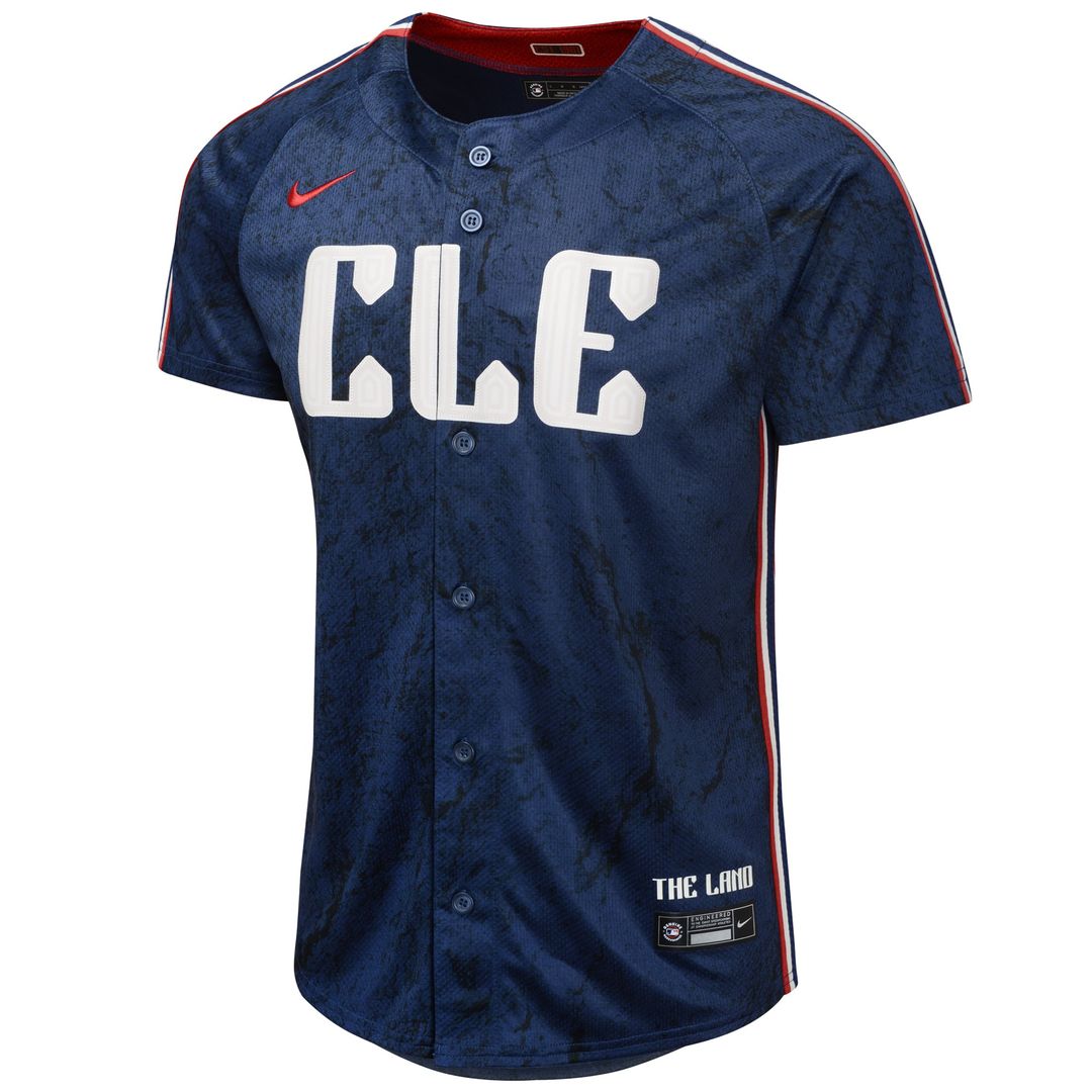 Jose Ramirez Cleveland Guardians Youth 2024 City Connect Limited Jersey - Navy