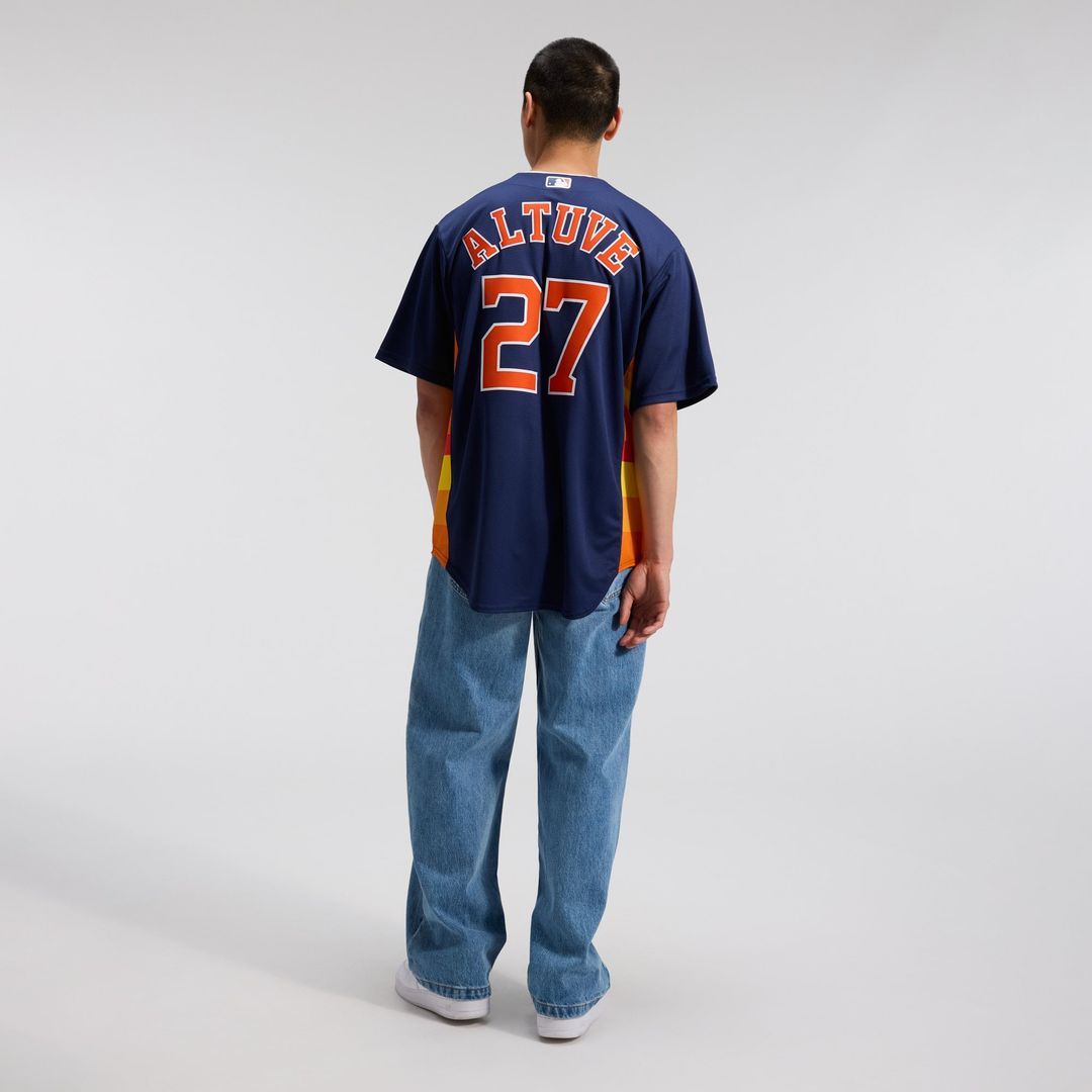 Jose Altuve Houston Astros Alternate 2 Replica Jersey - Navy