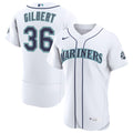 Logan Gilbert Seattle Mariners Home 50th Season Authentic Jersey - White