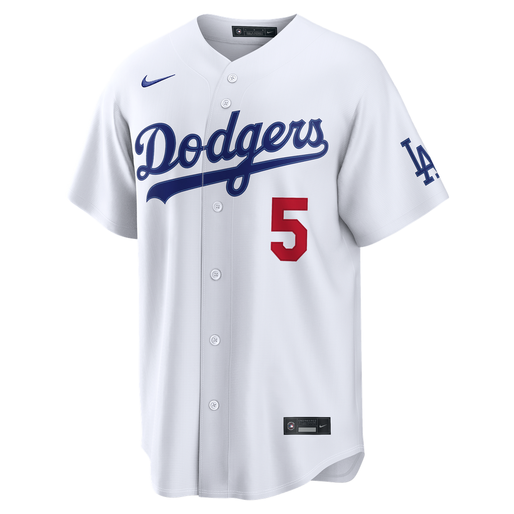 Freddie Freeman Los Angeles Dodgers Home Stadium Jersey - White