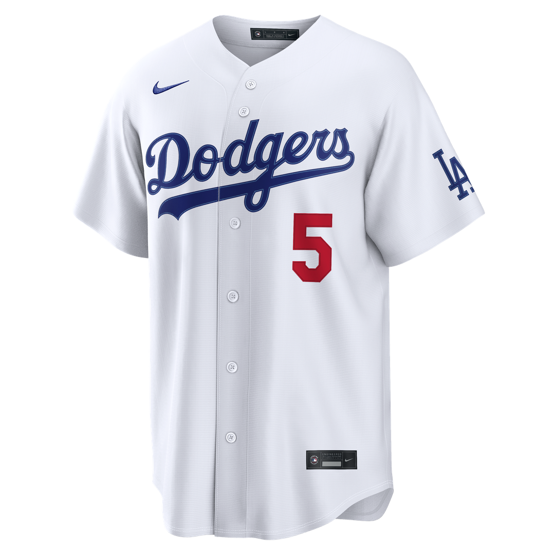Freddie Freeman Los Angeles Dodgers Home Stadium Jersey - White