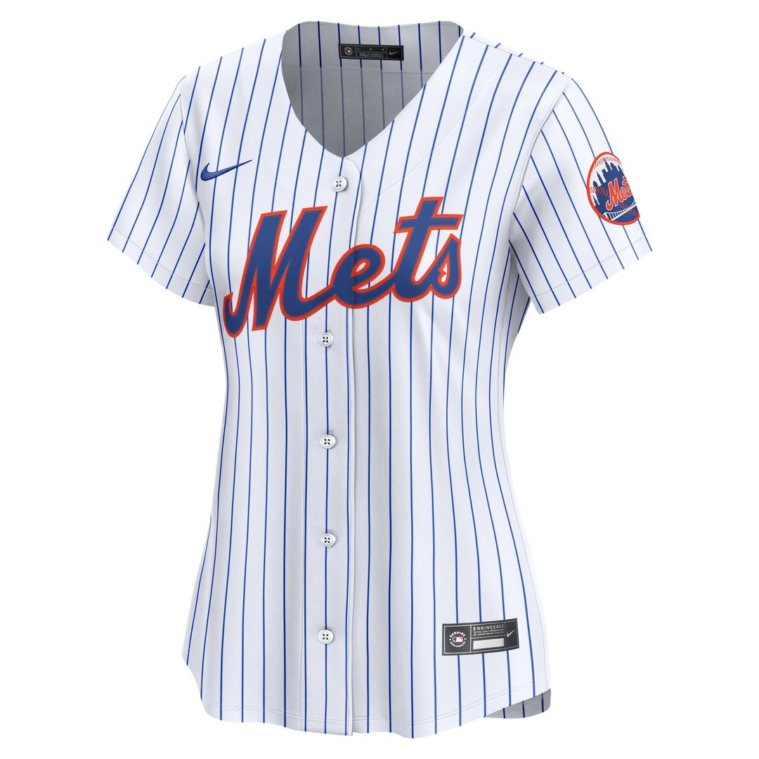 New York Mets Women's Home Limited Jersey - White