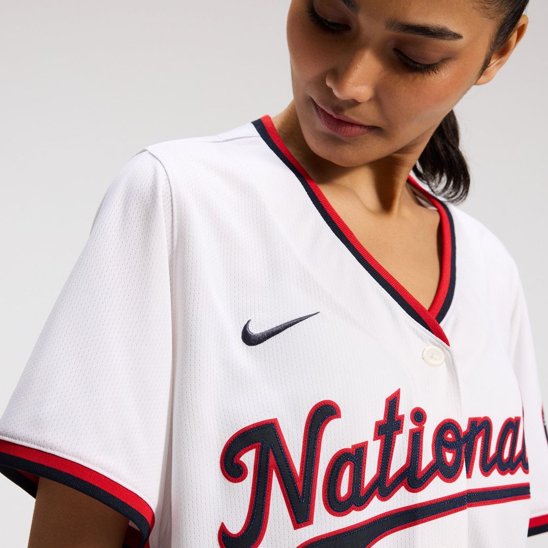 CJ Abrams Washington Nationals Women's Home Limited Player Jersey - White