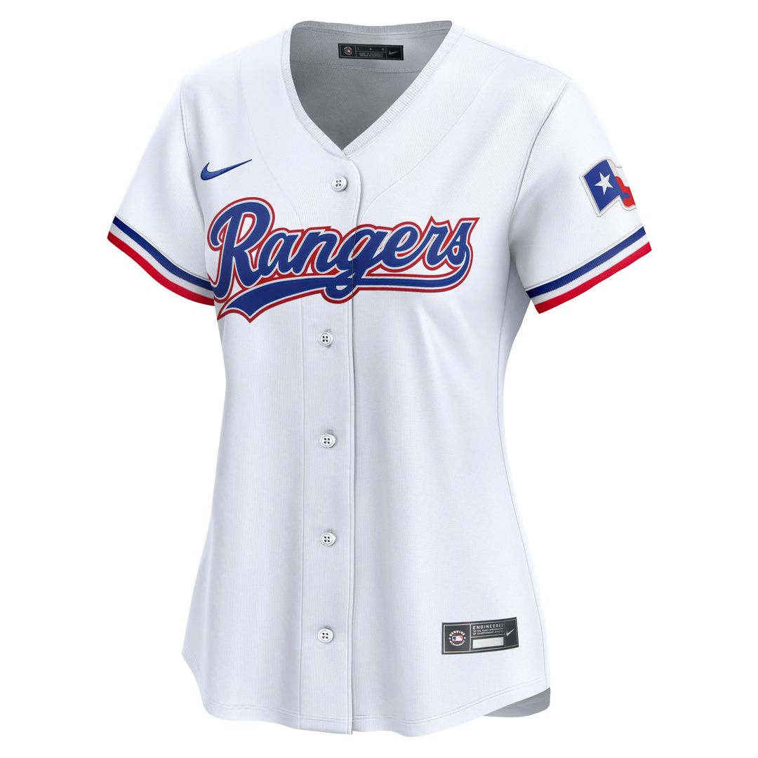 Jacob deGrom Texas Rangers Women's Home Limited Player Jersey - White