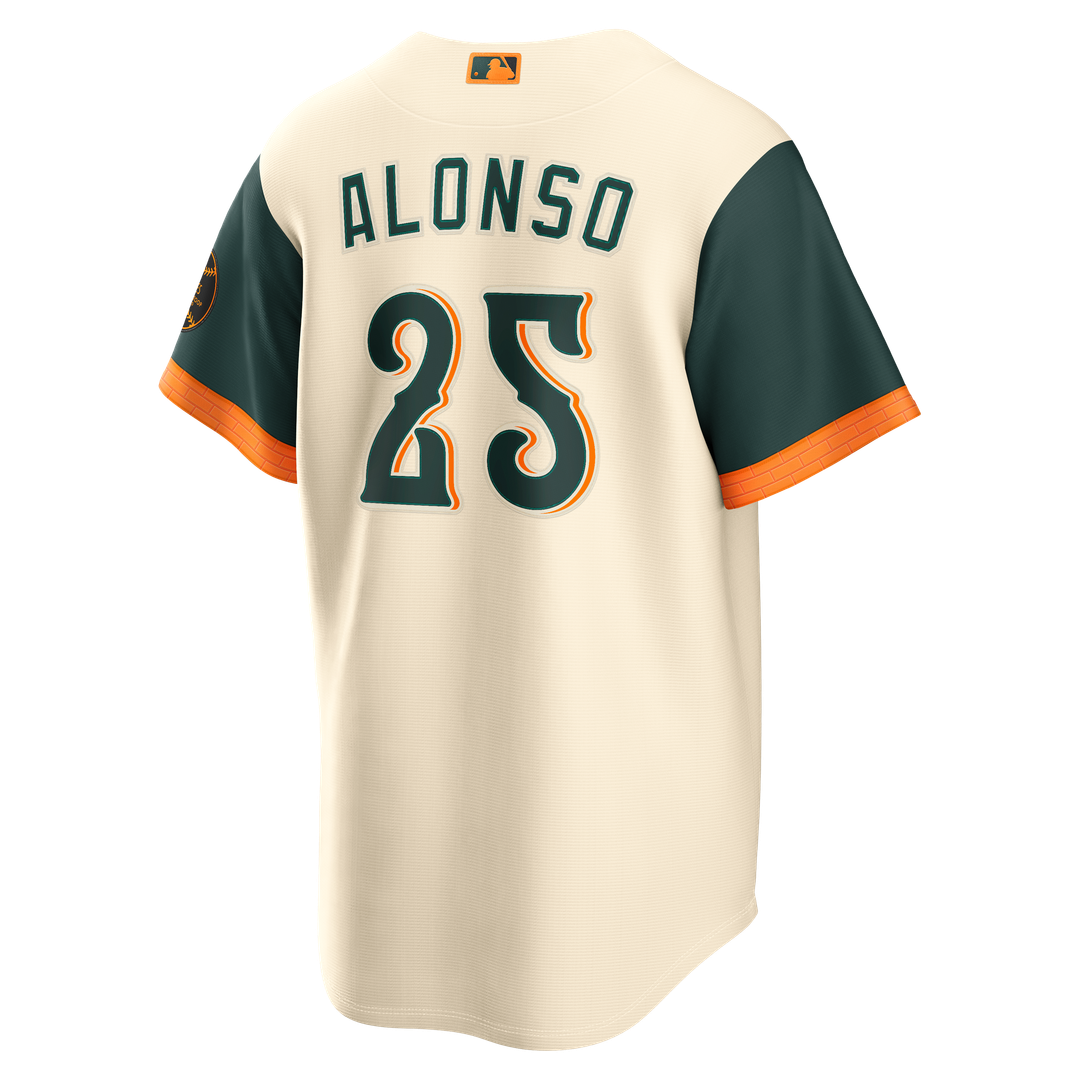 Pete Alonso Baltimore Orioles 2026 City Connect Stadium Jersey - Cream