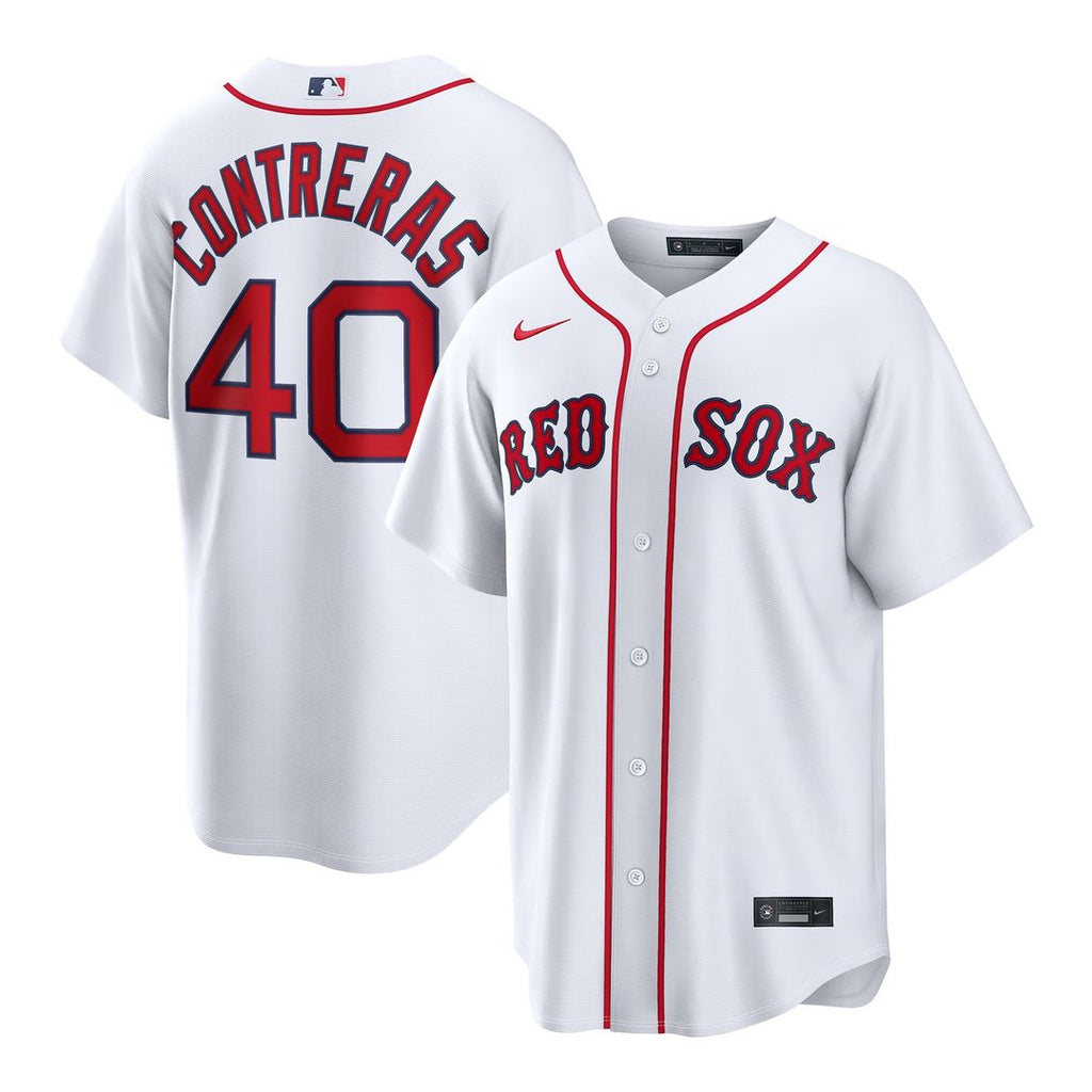 Willson Contreras Boston Red Sox Home Replica Jersey - White