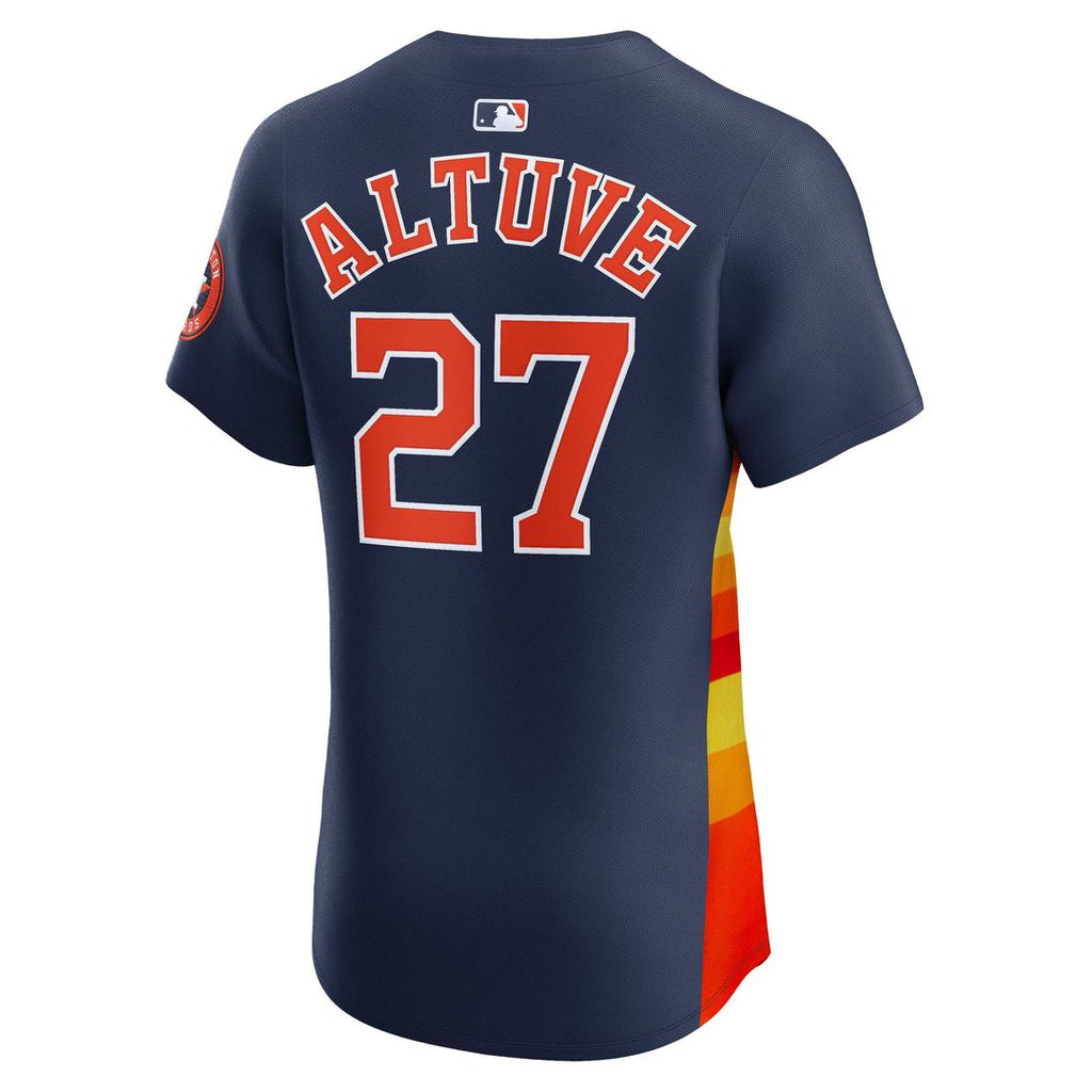 Jose Altuve Houston Astros Alternate 2 Elite Player Jersey - Navy