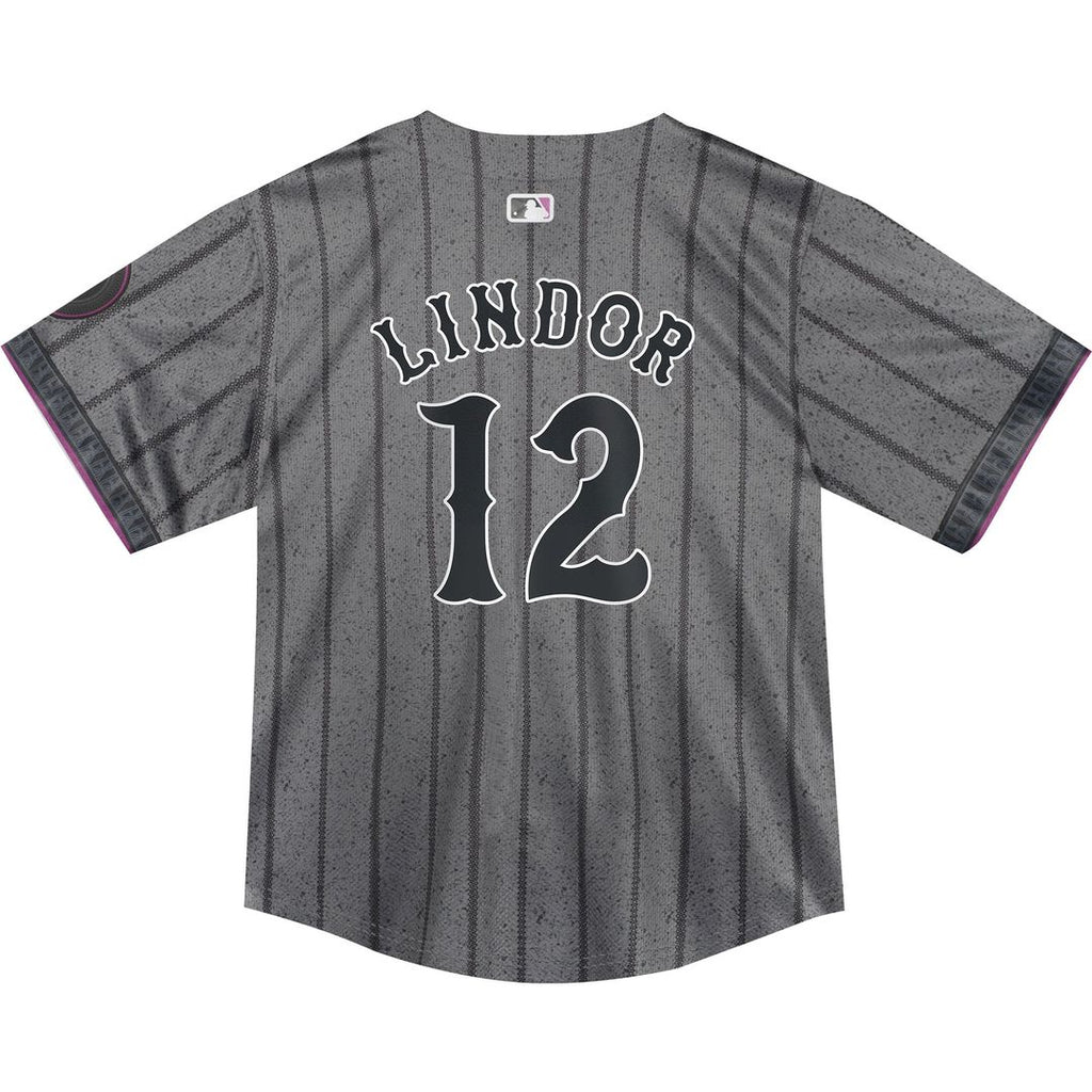 Francisco Lindor New York Mets Infant 2024 City Connect Limited Player Jersey - Graphite