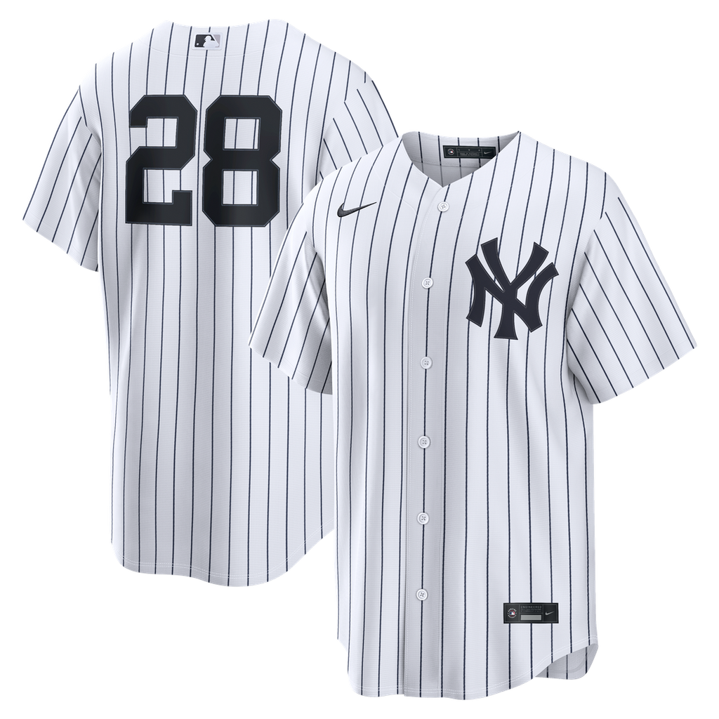 Austin Wells New York Yankees Home Replica Jersey - White