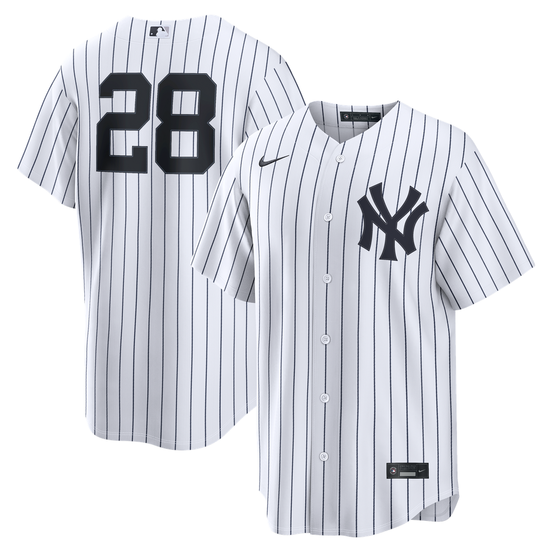 Austin Wells New York Yankees Home Replica Jersey - White