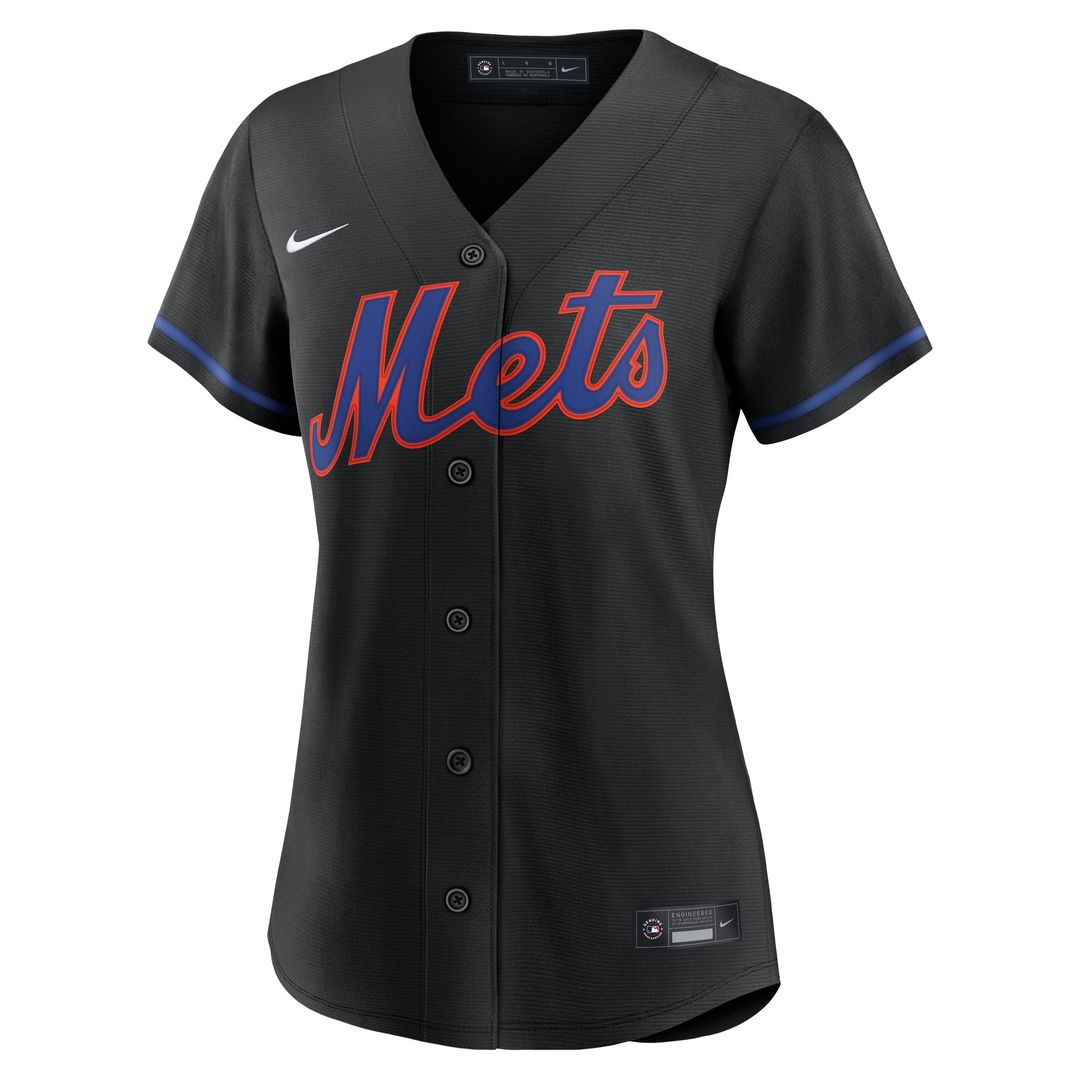 Juan Soto New York Mets Women's Alternate Replica Jersey - Black