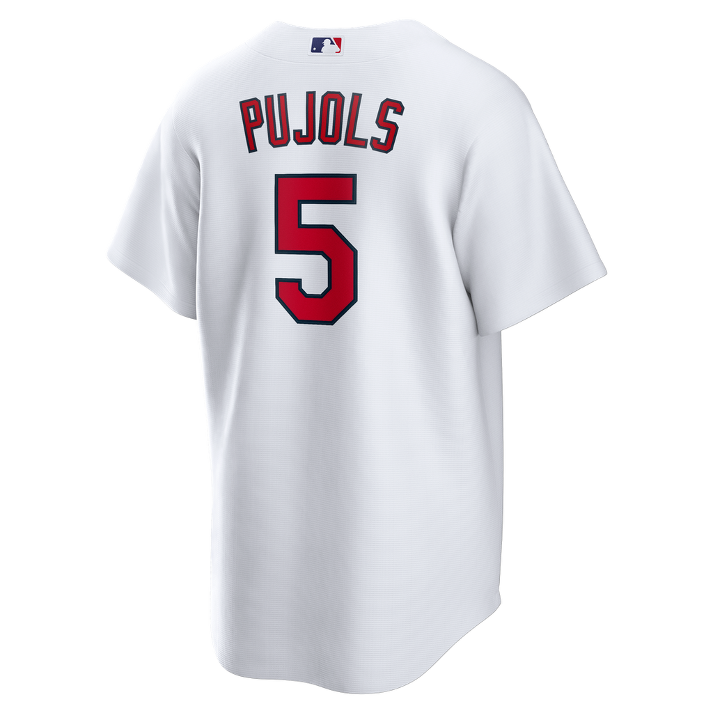 Albert Pujols St. Louis Cardinals Home Retired Player Replica Jersey - White