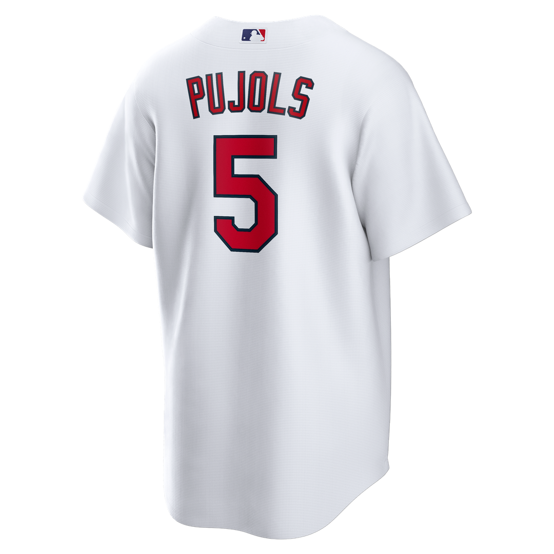 Albert Pujols St. Louis Cardinals Home Retired Player Replica Jersey - White