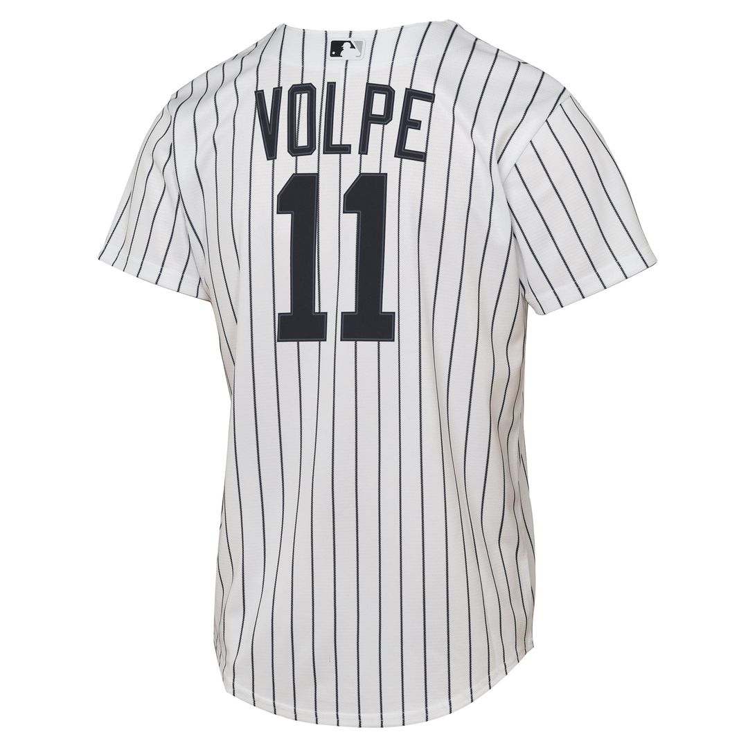 Anthony Volpe New York Yankees Youth Home Replica Jersey - White