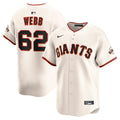 Logan Webb San Francisco Giants Home Limited Player Jersey - Cream