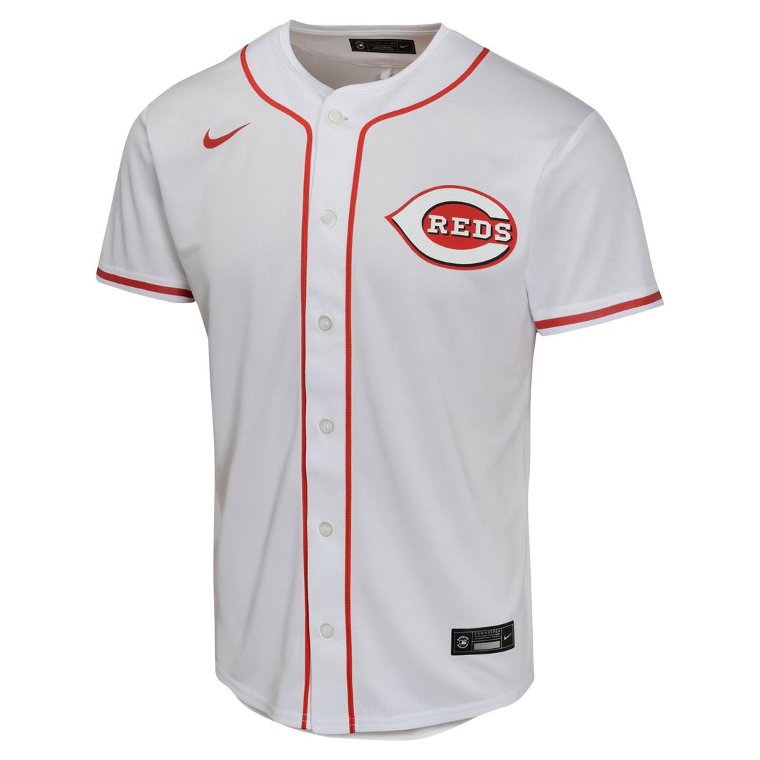 Elly De La Cruz Cincinnati Reds Youth Home Game Player Jersey - White