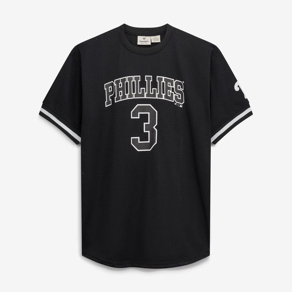 Bryce Harper Philadelphia Phillies Fanatics Big & Tall Heavyweight Mesh Jersey - Black/White