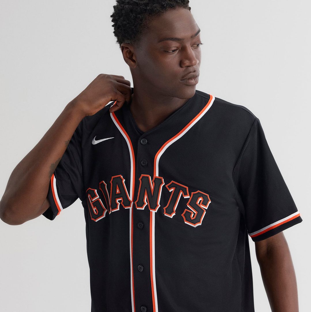 Jung Hoo Lee San Francisco Giants Fashion Replica Black Out Jersey