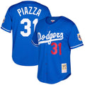 Mike Piazza Los Angeles Dodgers Big & Tall Cooperstown Mesh Batting Practice Jersey - Royal
