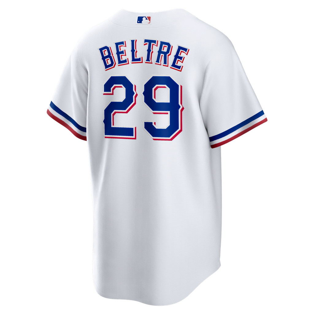 Adrian Beltre Texas Rangers Home Retired Player Replica Jersey - White