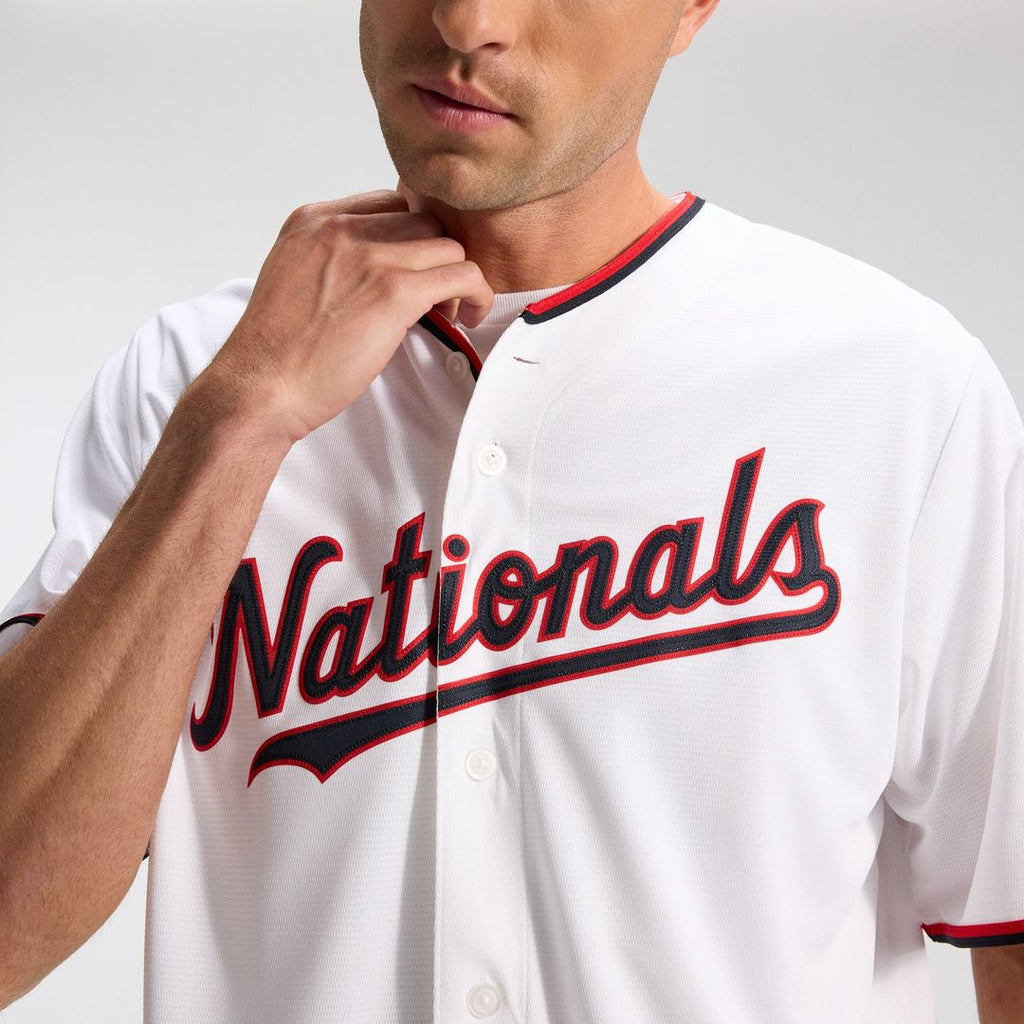 CJ Abrams Washington Nationals Home Replica Jersey - White