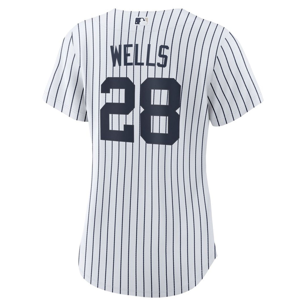 Austin Wells New York Yankees Women's Home Replica Jersey - White